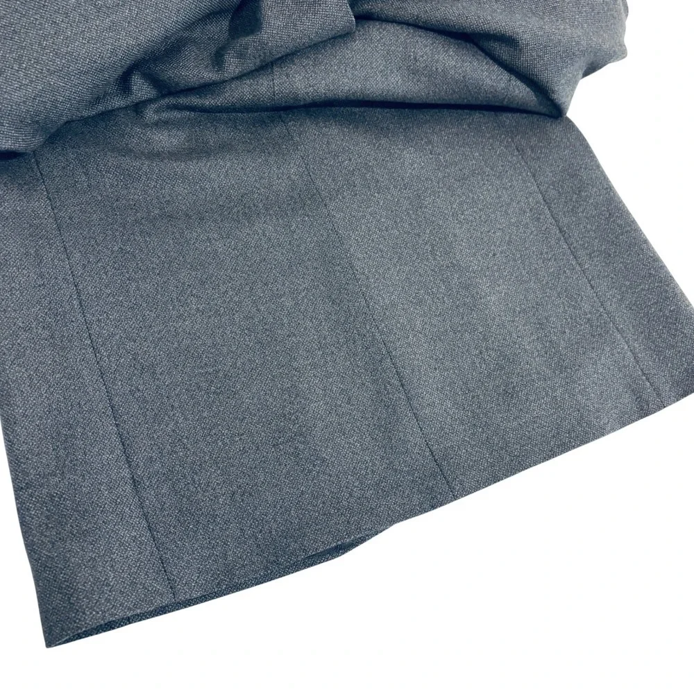Oscar de la Renta Blazer Mens 42R Gray Lambswool Cashmere 2 Button Fully Lined